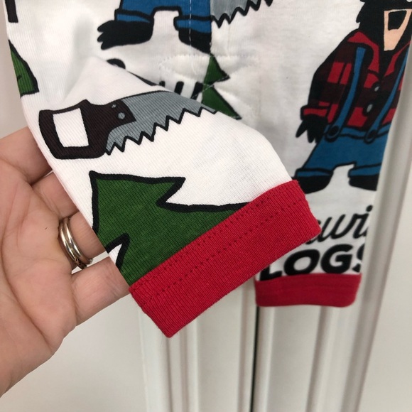 NWT LAZY One Sawing Logs Infant Romper - Picture 8 of 11